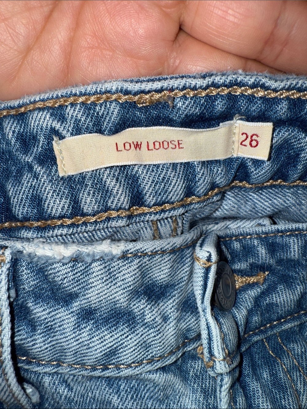 Levis low loose Jeans - Picture 3 of 3